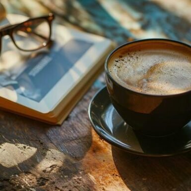 ai-generated-coffee-with-book-and-glasses-suggestive-of-a-relaxed-reading-time-photo (1)